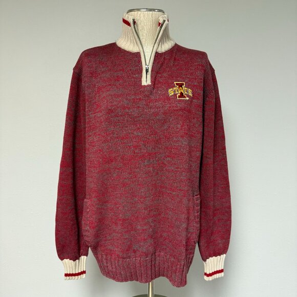 Bruzer Iowa State Quarter-Zip Sweater - Picture 2 of 10